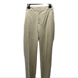 St Johns Bay Straight Leg Tan Dress pants Women's size 16W